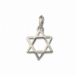 Stella & Dot Sterling Silver Star of David Charm
